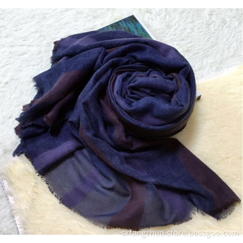ready to ship winter warm wrap striped crinkle scarf